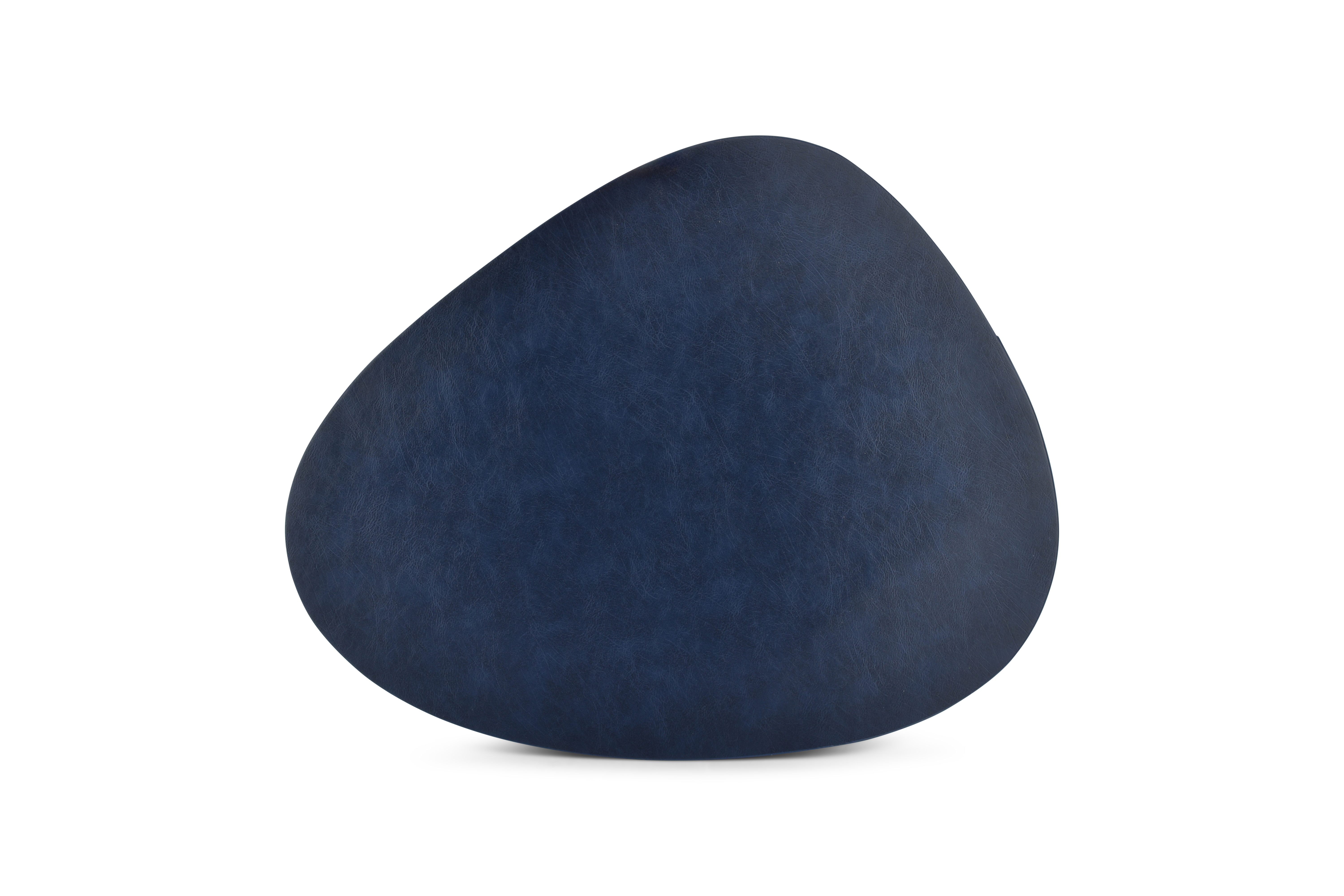 Placemat 45x37cm lederlook blauw Layer