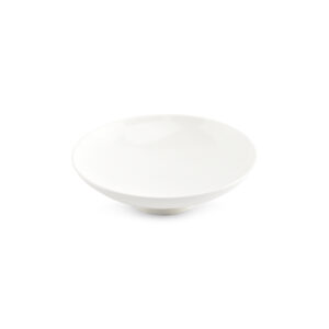 Diep bord 20,5xH6cm white Lina