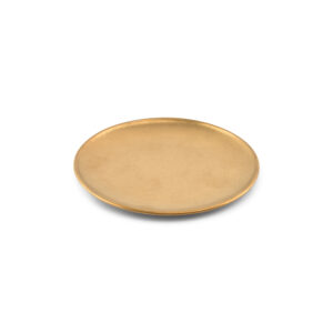 Plat bord 17cm antique goud Serve