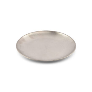 Plat bord 20cm antique zilver Serve