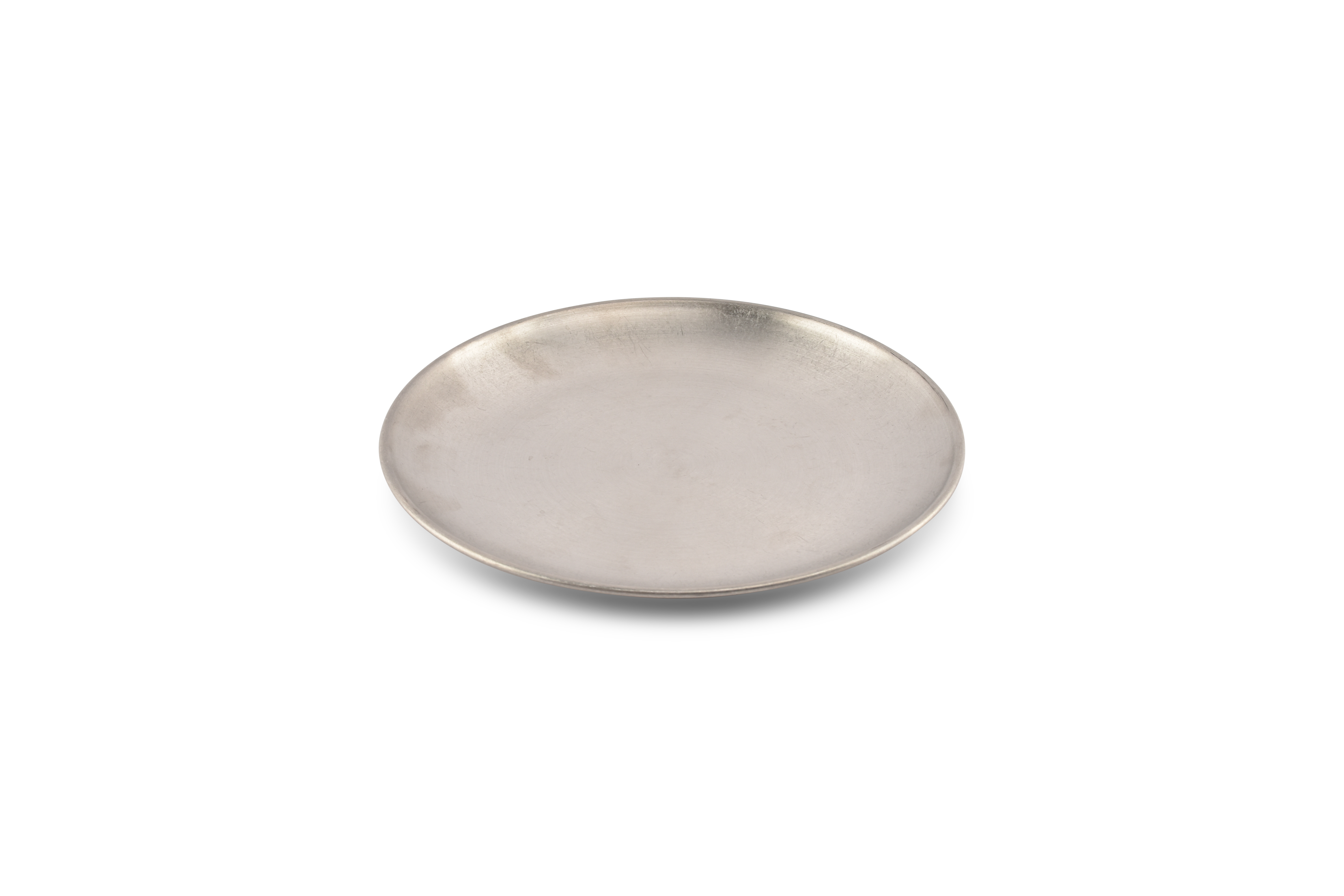 Plat bord 20cm antique zilver Serve