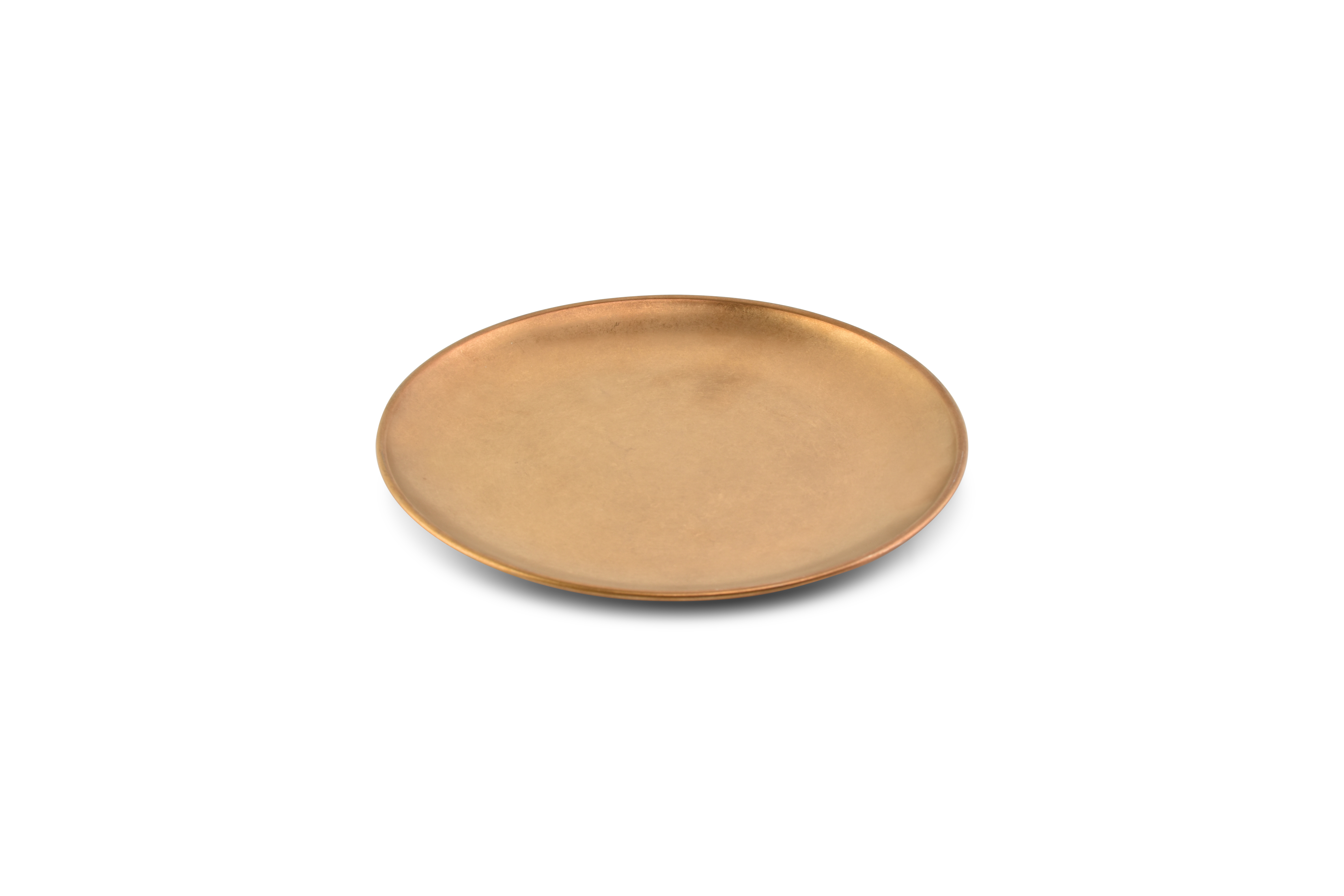Plat bord 20cm antique goud Serve
