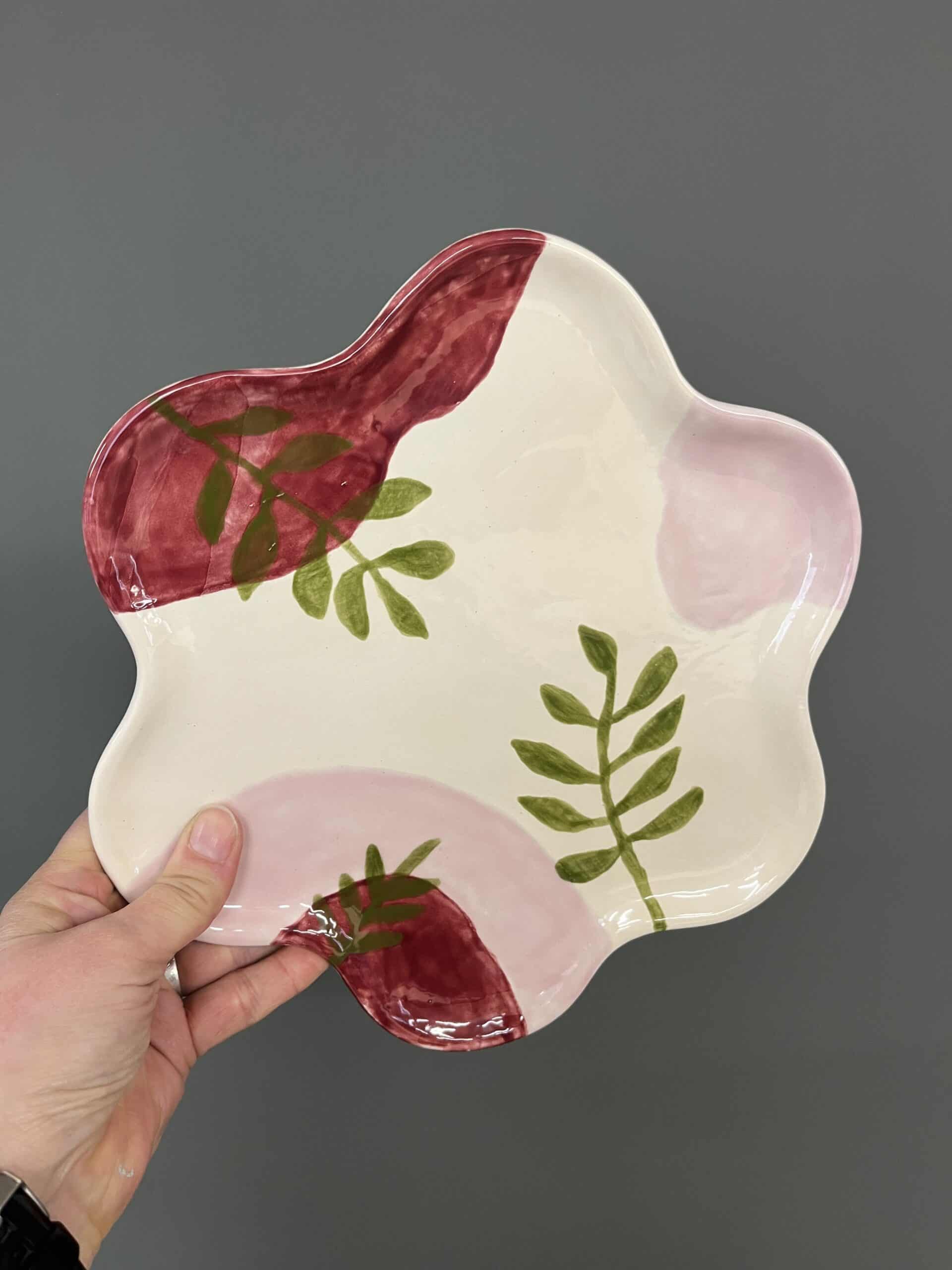 ouder kind workshop servies beschilderen