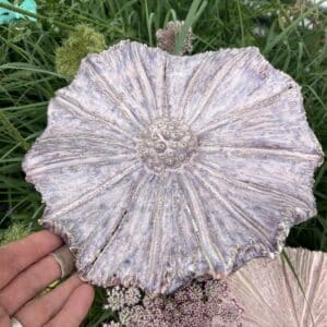Tuinbloem van keramiek workshop